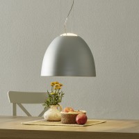 Artemide Nur Mini Dome Suspension Lamp with Direct Light Design