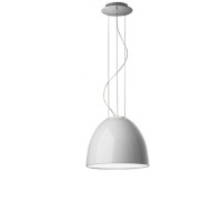 Artemide Nur Mini Gloss Direct Light Dome Suspension Lamp