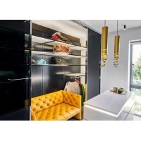Artemide Decomposè Light Suspension Cylindrical Lamp with Artemide Decomposè Light Suspension Cylindrical Lamp with