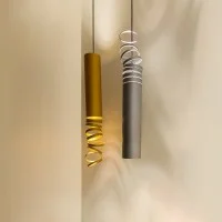 Artemide Decomposè Light Suspension Cylindrical Lamp with Artemide Decomposè Light Suspension Cylindrical Lamp with