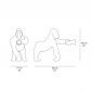 Qeeboo Kong Gorilla LED Floor Lamp with Directional Arm for