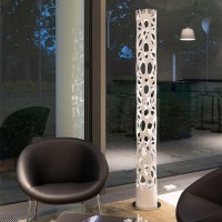 Artemide New Nature Lampada LED da Terra Bianca a Doppia