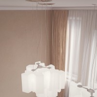 Artemide Logico Mini Suspension 3x120° Dimmable Indoor Lamp in