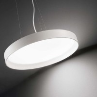 Ideal Lux Fly SP D35 Circular LED Suspension Lamp for Indoor