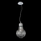 Ideal Lux Luce Max SP1 Suspension Lamp In Glass And Aluminum