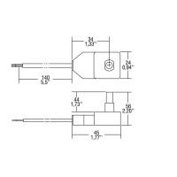 TCI Dimmer 1-10 V Potenziometro elettronico rotativo per