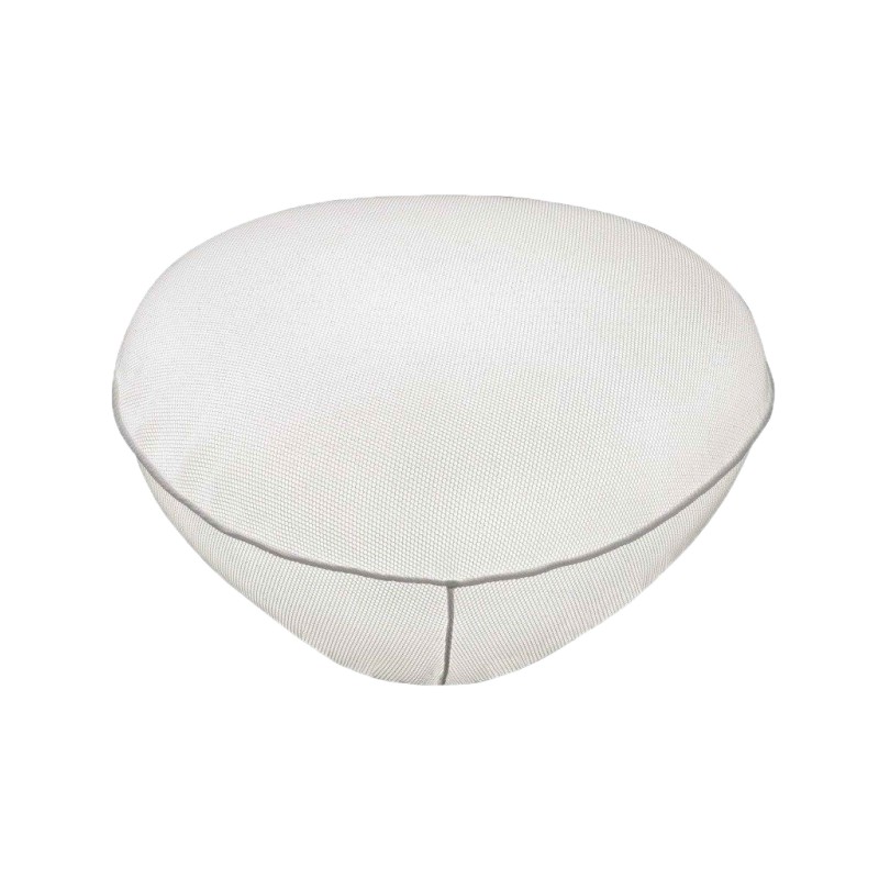 Oluce Pill-Low White Outdoor Floor Cushion Lamp with Diffused