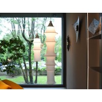 Artemide Falkland 165 LED Suspension Lamp in Filanca for Indoor