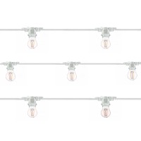 White led string lights 11m 11 E27 for outdoor