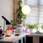Louis Poulsen Wohlert Vintage Glass Suspension Lamp By Vilhelm