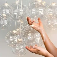 Lodes Random Dimmable LED Suspension Lamp in Blown Glass By Lodes Random Dimmable LED Suspension Lamp in Blown Glass By