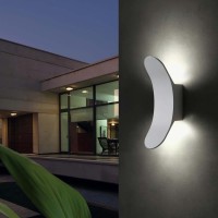 Sovil Wanda LED Wall Lamp Applique Biemission in Aluminum for