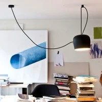 Flos AIM LED Lampada da Sospensione a Soffitto Singola Design