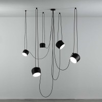 Flos AIM x5 Punti Luce LED Lampada Sospensione Soffitto