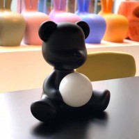 Qeeboo Teddy Girl Rechargeable LED Table Lamp By Stefano