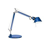 Artemide Tolomeo Micro Table Lamp Anodized Blue A011850
