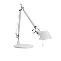 Artemide Tolomeo Micro Lampada da Tavolo Bianco Lucido By De