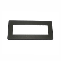 Anthracite Flange KIT For Recessed Rectangular 506 Steplight