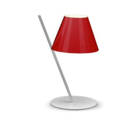 Artemide La Petite Table Lamp Red