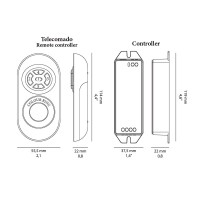 Lampo Kit RGBW Remote Controller Wireless + Radiofrequency