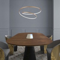 Ideal Lux OZ SP D60 LED Spiral Suspension Lamp for Indoor