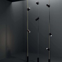 Lodes Accessorio Spot Nero Opaco Complemento per Lampada Cima