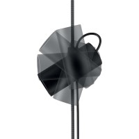 Lodes Accessorio Spot Nero Opaco Complemento per Lampada Cima