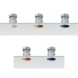 Flos Kap Ø50 Fixed Optic Medium Round LED Recessed Downlight