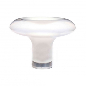 Artemide Lesbo Table Lamp in Murano Glass Vintage Style for