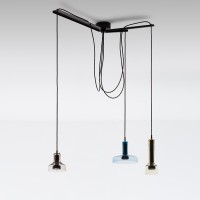 Artemide Stablight 3 Colors Adjustable Suspension Lamp with LED