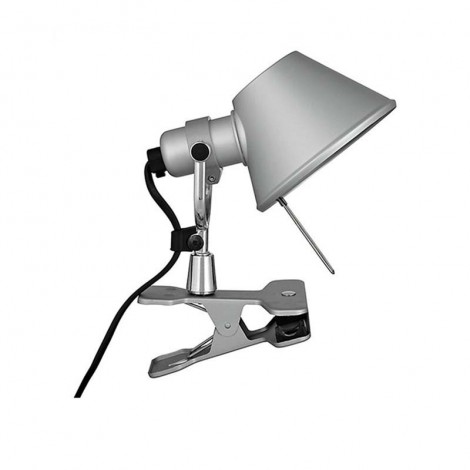 Artemide Tolomeo Pinza Alluminio Lampada da Tavolo Parete