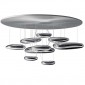 Artemide Mercury LED Ceiling Dimmable Lamp Polished Chrome By