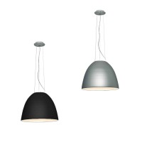 Artemide Nur Direct Light Suspension Dome Lamp Design By
