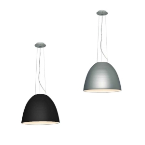 Artemide Nur Direct Light Suspension Dome Lamp Design By