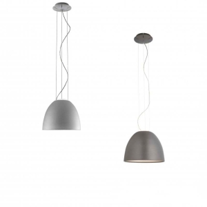 Artemide Nur Mini Dome Suspension Lamp with Direct Light Design