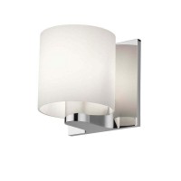Flos Tilee Applique Wall Lamp Chrome/White By Marcello Ziliani