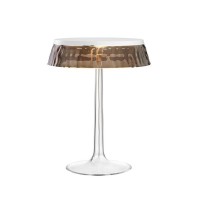 Flos Bon Jour LED Table Lamp White Top Fumèe Crown