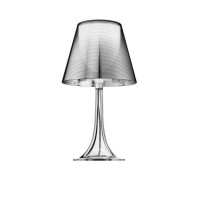 Flos Miss K Table Lamp Aluminized Silver Design Philippe Starck