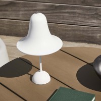 Verpan Pantop Portable Lampada da Tavolo a LED Ricaricabile USB