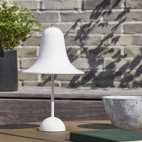 Verpan Pantop Portable Lampada da Tavolo a LED Ricaricabile USB