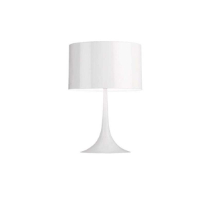 Flos Spun Light T1 Table Lamp Shiny White