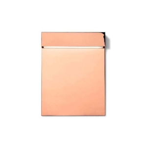 Flos Real Matter LED Recessed Wall Lamp 3W Polished Copper