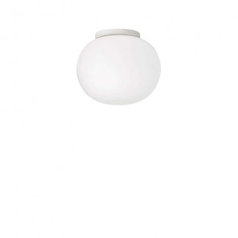 Flos Glo-Ball C/W ZERO Wall/Ceiling lamp applique white glass