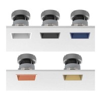 Flos Easy Kap 80 Fixed Square LED 9W 3000K 577 Lm Recessed