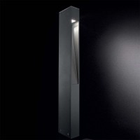 Ideal Lux Mercurio PT1 Paletto Antracite da Terra in Alluminio