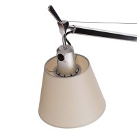 Artemide Tolomeo Basculante Floor LED Lamp with Parchment