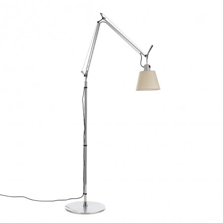 Artemide Tolomeo Basculante Floor Lamp with Parchment Diffuser