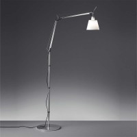 Artemide Tolomeo Basculante Floor LED Lamp with Satin Diffuser