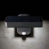 Sovil Solare LED Wall Lamp Applique with Solar Panel and Sensor