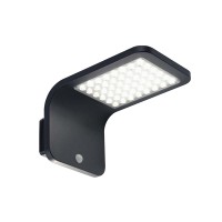 Sovil Street LED Wall Lamp Applique with Solar Panel and Sensor for Outdoors